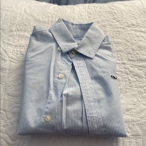 Boys 2T Vineyard Vines pinstriped button down